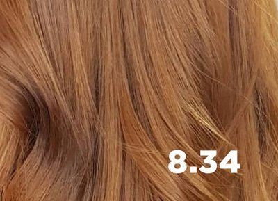 Natural Color 8.34 - світло-золотистий мідний блонд, 100 мл 00130 фото